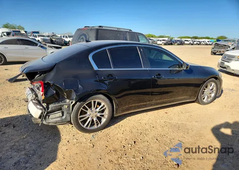 2013 Infiniti G37 Sedan Journey z USA, uszkodzony, nr VIN JN1CV6AP1DM716100